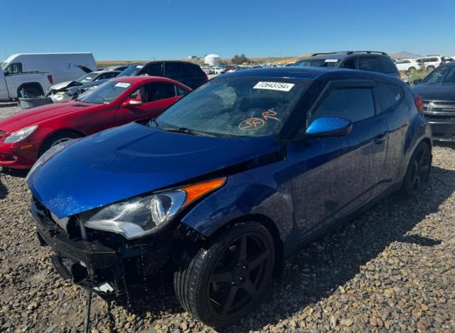 HYUNDAI VELOSTER 2016 with VIN KMHTC6AD8GU263344 - Photo from auction
