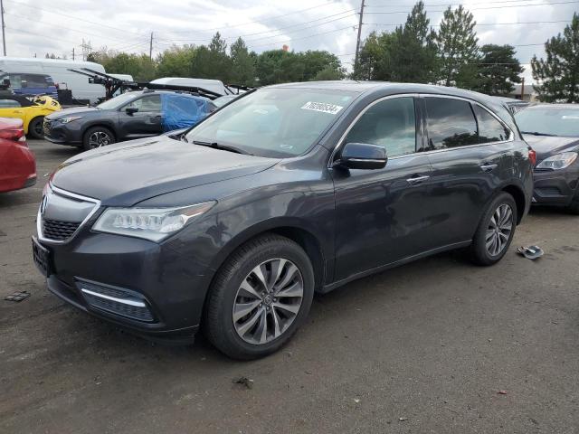 ACURA MDX TECHNO 2016 with VIN 5FRYD4H45GB038839 - Photo from auction