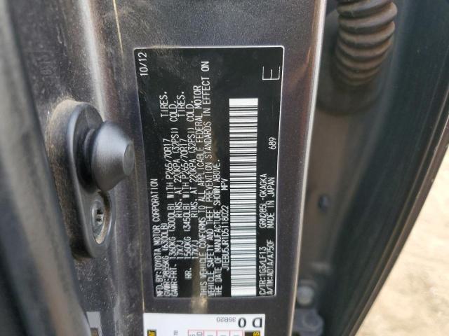 Photo 14 from auction – 2013 TOYOTA 4RUNNER SR with VIN JTEBU5JR1D5118022