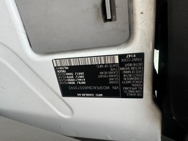 Photo 10 from auction – 2011 MERCEDES-BENZ SPRINTER 2 with VIN WD3PE8CB6B5573593