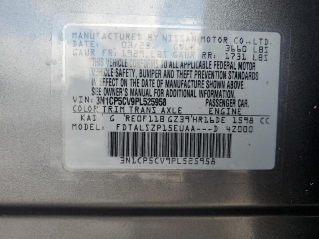 Photo 14 from auction – 2023 NISSAN KICKS SV with VIN 3N1CP5CV9PL525958