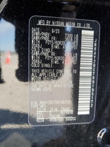 Photo 14 from auction – 2024 NISSAN ARMADA SL with VIN JN8AY2BC7R9195172