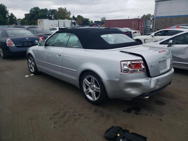 Photo 2 from auction – 2008 AUDI A4 2.0T CA with VIN WAUDF48H78K006618