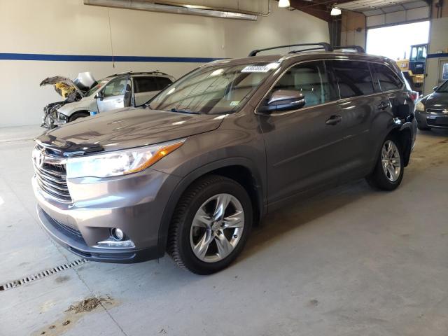 TOYOTA HIGHLANDER 2015 with VIN 5TDDKRFH3FS156035 - Photo from auction