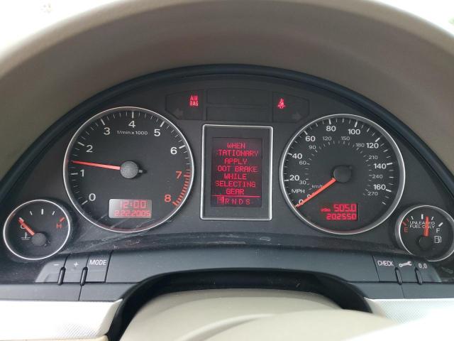 Photo 9 from auction – 2006 AUDI A4 2.0T QU with VIN WAUDF78EX6A168981
