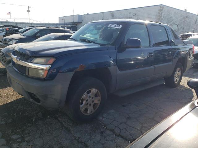Photo 1 from auction – 2002 CHEVROLET AVALANCHE with VIN 3GNEK13T72G112845
