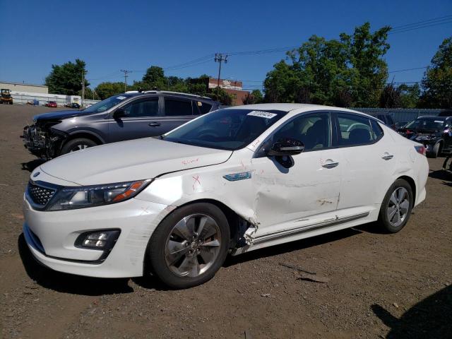 KIA OPTIMA HYB 2015 with VIN KNAGN4AD5F5090800 - Photo from auction