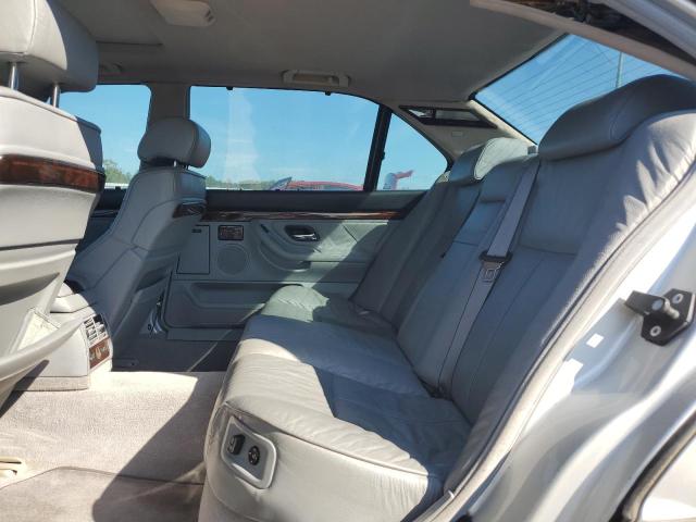 Photo 10 from auction – 2001 BMW 750 IL with VIN WBAGJ03411DD74282