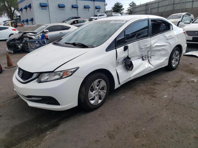 HONDA CIVIC LX 2014 with VIN 19XFB2F5XEE055072 - Photo from auction