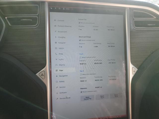 Photo 9 from auction – 2016 TESLA MODEL X with VIN 5YJXCBE20GF005299