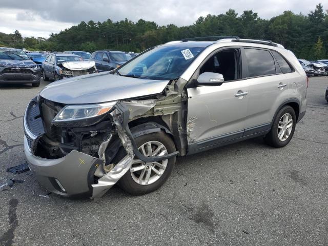 KIA SORENTO LX 2014 with VIN 5XYKTCA6XEG501967 - Photo from auction