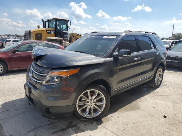 FORD EXPLORER L 2015 with VIN 1FM5K8F81FGB24754 - Photo from auction
