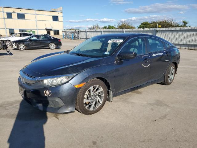 HONDA CIVIC EX 2018 with VIN 2HGFC2F74JH509881 - Photo from auction