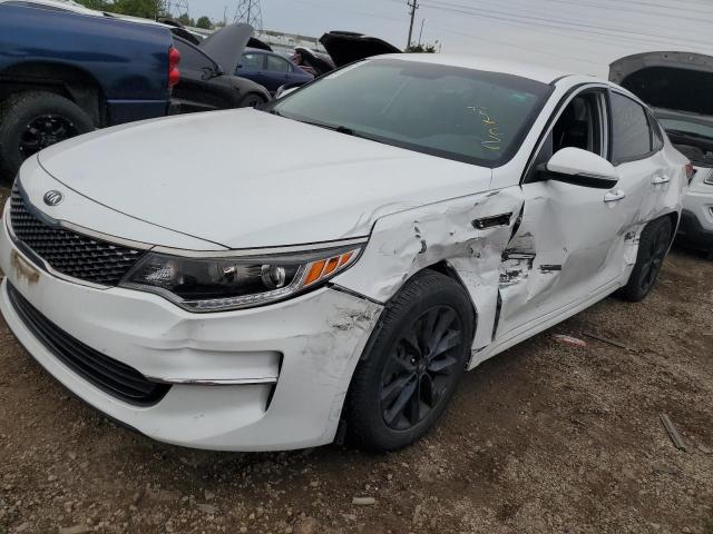 KIA OPTIMA EX 2018 with VIN 5XXGU4L35JG211842 - Photo from auction