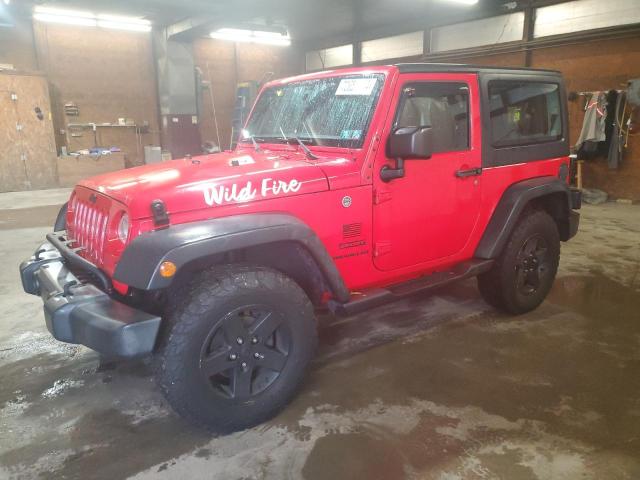 JEEP WRANGLER S 2016 with VIN 1C4GJWAG7GL234624 - Photo from auction