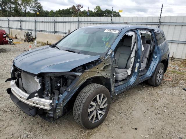 HONDA PILOT EXL 2021 with VIN 5FNYF6H52MB087511 - Photo from auction