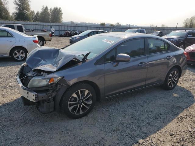 HONDA CIVIC EX 2014 with VIN 2HGFB2F86EH527476 - Photo from auction