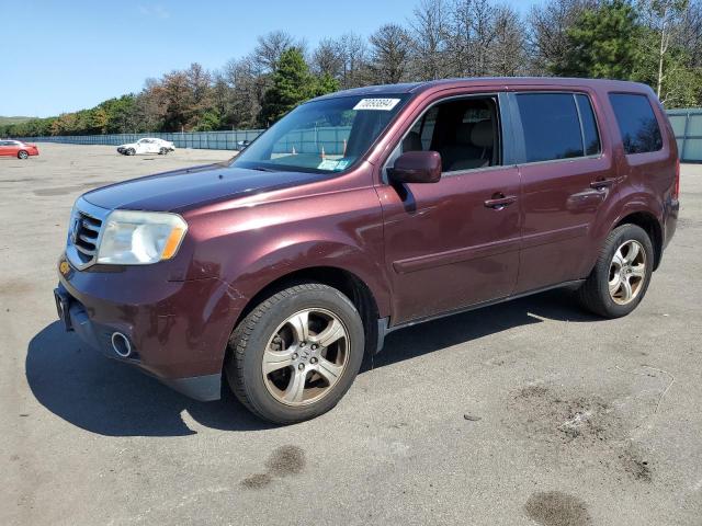 HONDA PILOT EXLN 2013 with VIN 5FNYF4H79DB081856 - Photo from auction