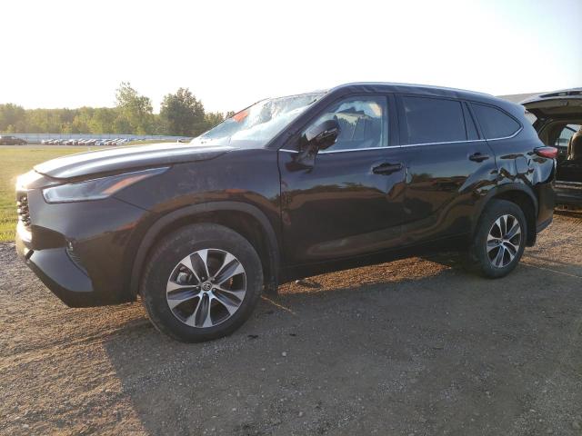 TOYOTA HIGHLANDER 2021 with VIN 5TDGZRBH7MS140805 - Photo from auction