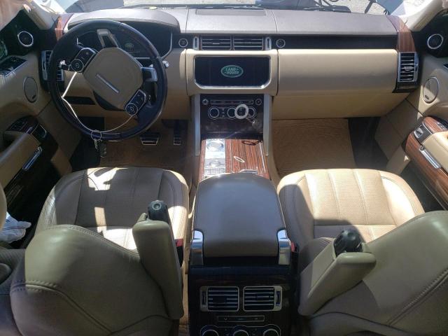 Photo 8 from auction – 2016 LAND ROVER RANGE ROVE with VIN SALGS2EF0GA278931