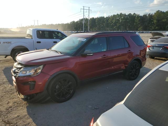 FORD EXPLORER X 2018 with VIN 1FM5K7D83JGA23639 - Photo from auction