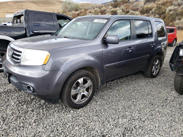 HONDA PILOT EXLN 2015 with VIN 5FNYF4H73FB043784 - Photo from auction