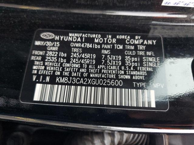 Photo 14 from auction – 2016 HYUNDAI TUCSON LIM with VIN KM8J3CA2XGU025600