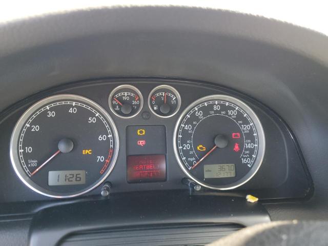 Photo 9 from auction – 2005 VOLKSWAGEN PASSAT GLS with VIN WVWBD63B95E003423