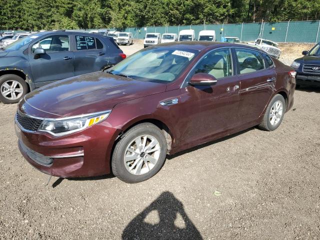 KIA OPTIMA LX 2016 with VIN 5XXGT4L36GG100602 - Photo from auction