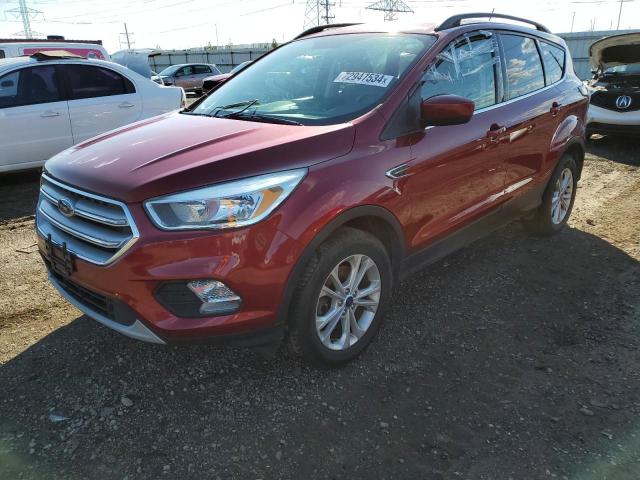 FORD ESCAPE SE 2018 with VIN 1FMCU9GD7JUB41345 - Photo from auction