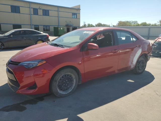 TOYOTA COROLLA L 2018 with VIN 5YFBURHE5JP748736 - Photo from auction
