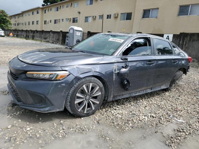 HONDA CIVIC EX 2022 with VIN 2HGFE1F75NH305486 - Photo from auction