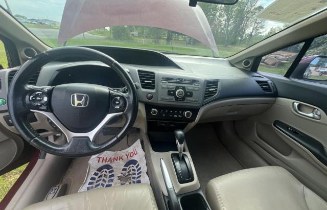 Photo 9 from auction – 2012 HONDA CIVIC EXL with VIN 2HGFB2F97CH567345