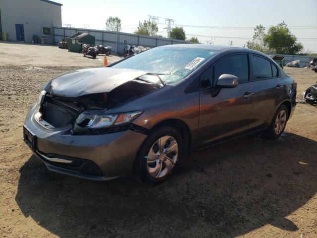 HONDA CIVIC LX 2013 with VIN 19XFB2F5XDE042420 - Photo from auction