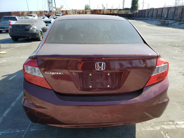 Photo 6 from auction – 2012 HONDA CIVIC LX with VIN 19XFB2F57CE368299