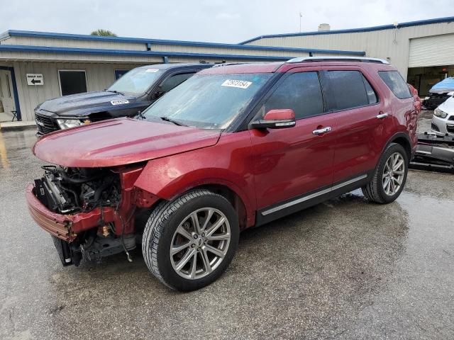 FORD EXPLORER L 2017 with VIN 1FM5K7F89HGB38088 - Photo from auction