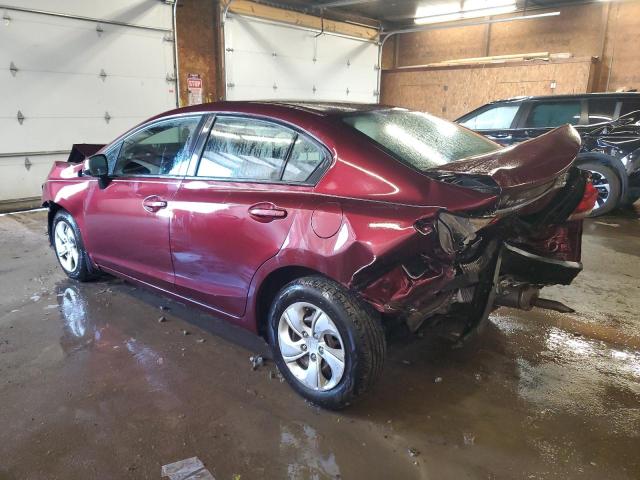 Photo 2 from auction – 2013 HONDA CIVIC LX with VIN 19XFB2F53DE005855