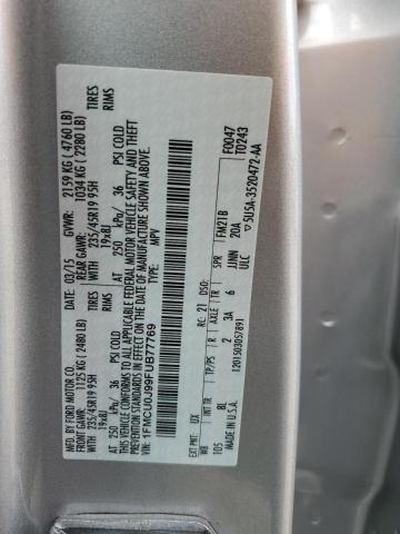 Photo 14 from auction – 2015 FORD ESCAPE TIT with VIN 1FMCU0J99FUB77769