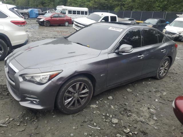 INFINITI Q50 BASE 2017 with VIN JN1CV7AR2HM682648 - Photo from auction
