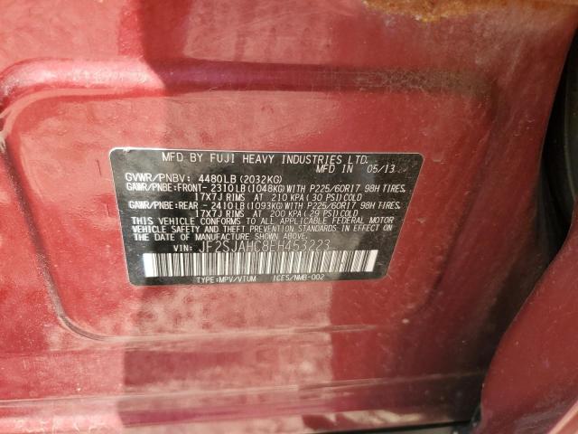 Photo 14 from auction – 2014 SUBARU FORESTER 2 with VIN JF2SJAHC8EH453223