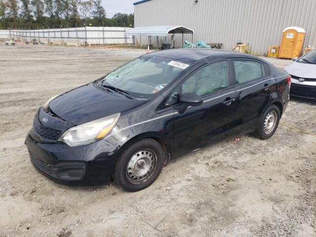 KIA RIO LX 2013 with VIN KNADM4A3XD6143690 - Photo from auction