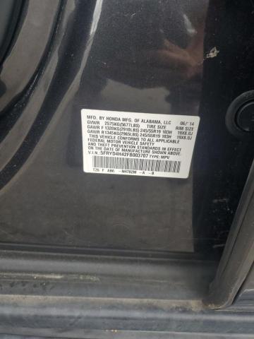Photo 14 from auction – 2015 ACURA MDX TECHNO with VIN 5FRYD4H42FB003707