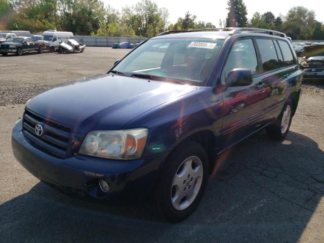TOYOTA HIGHLANDER 2006 with VIN JTEEP21AX60174330 - Photo from auction