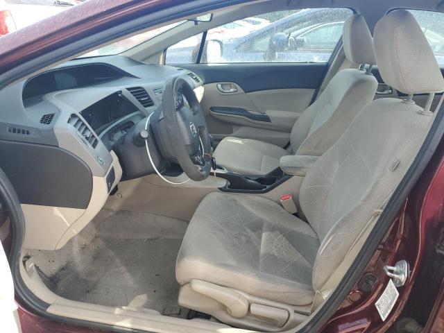 Photo 7 from auction – 2012 HONDA CIVIC LX with VIN 19XFB2F5XCE389647