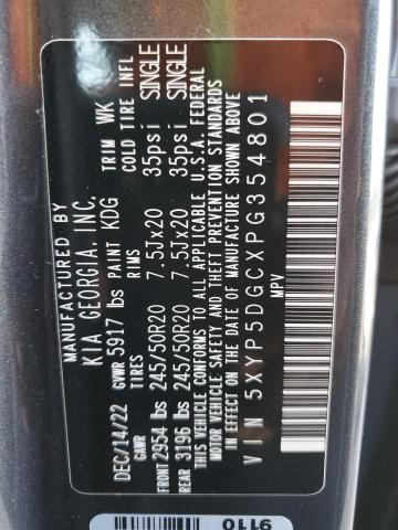 Photo 14 from auction – 2023 KIA TELLURIDE with VIN 5XYP5DGCXPG354801