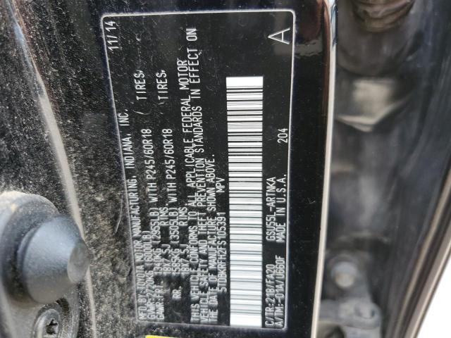 Photo 14 from auction – 2015 TOYOTA HIGHLANDER with VIN 5TDBKRFH2FS105391