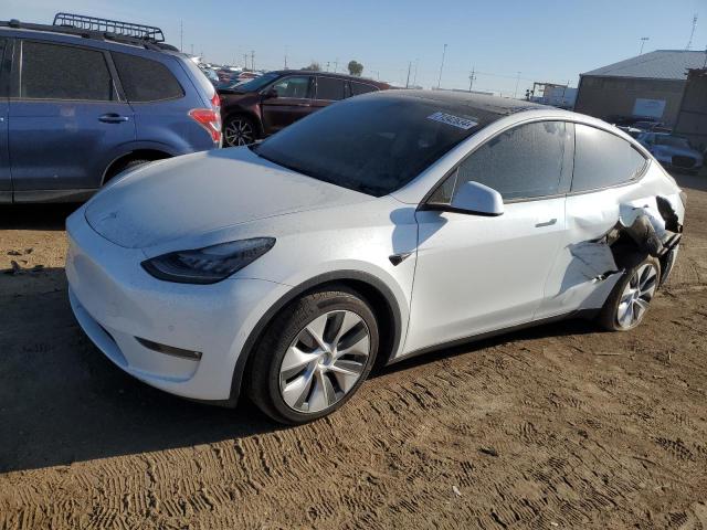 TESLA MODEL Y 2021 with VIN 5YJYGDEE6MF158652 - Photo from auction