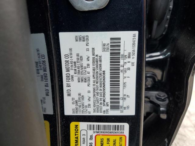 Photo 14 from auction – 2022 FORD BRONCO SPO with VIN 3FMCR9D95NRD69388