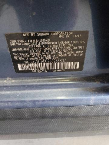 Photo 14 from auction – 2018 SUBARU CROSSTREK with VIN JF2GTADC2J8256807