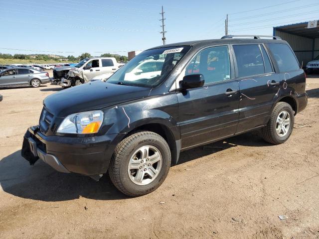 HONDA PILOT EX 2004 with VIN 2HKYF18454H597931 - Photo from auction